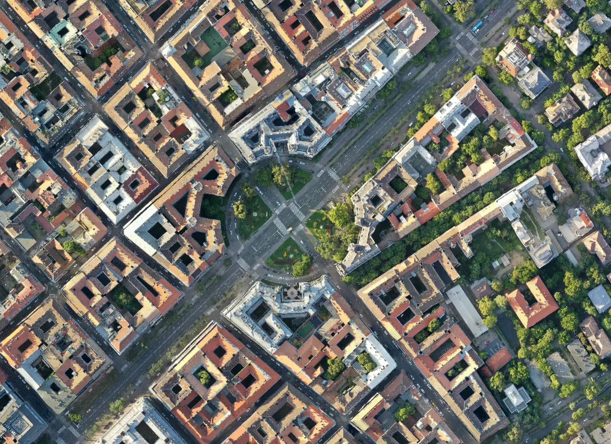 Preview of the Orthomosaic output from a real MapperTool survey